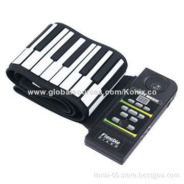 Hot toys, china victory roll up pianos 88 keys with sustain pedals
